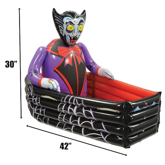 Beistle Inflatable Vampire & Coffin Cooler